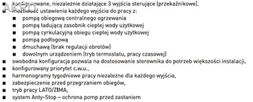 EUROSTER 12 sterownik 3 urządzeń grzewczych